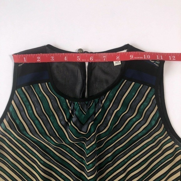 CABI sleeveless mesh tunic top Size XS Multicolor - Picture 10 of 10